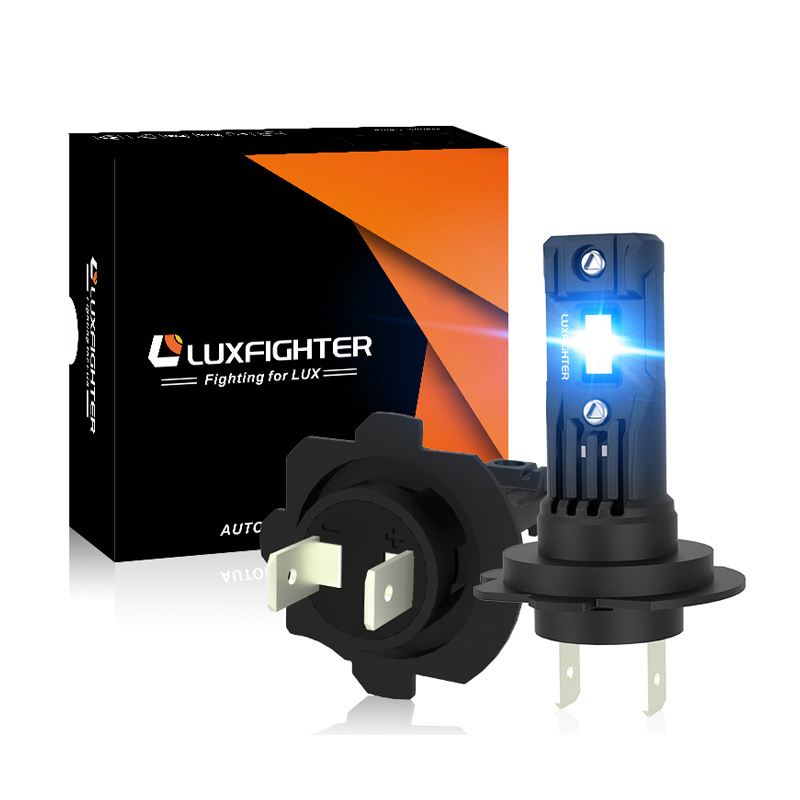 LUXFIGHTER New Small Size Car Light H4 H13 9004 80W Led Conversion KIt 6500K Auto Led Headlight Bulb