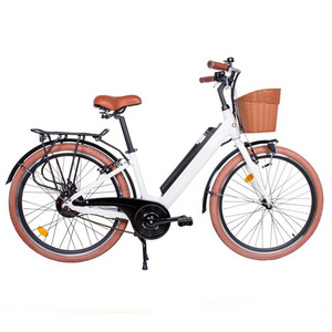 Buy electric bike bicycle/ city urban ebike/ girls women bike with basket