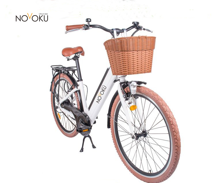 Buy electric bike bicycle/ city urban ebike/ girls women bike with basket