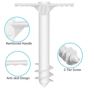 High quality beach umbrella sand anchor wind proof umbrella anchor plastic umbrella base stand