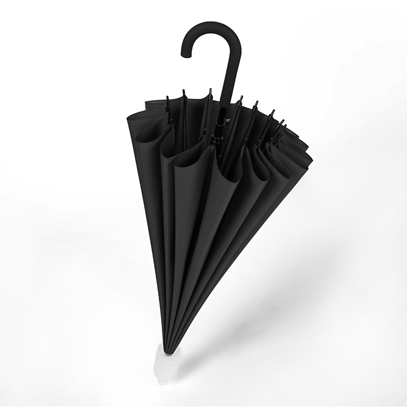 New Design Straight Golf Umbrella Promotional windproof No Drip Telescopic Plastic Cover Folding Umbrella Waterproof