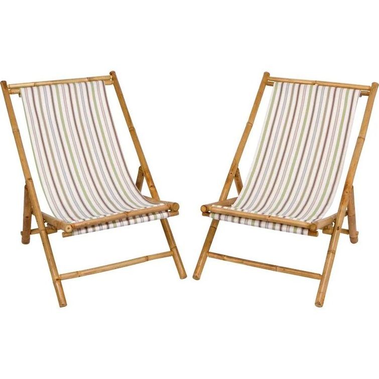 2022 New Portable Wood bamboo outdoor folding adjustable chaise lounge beach pool side deck chair with cushion