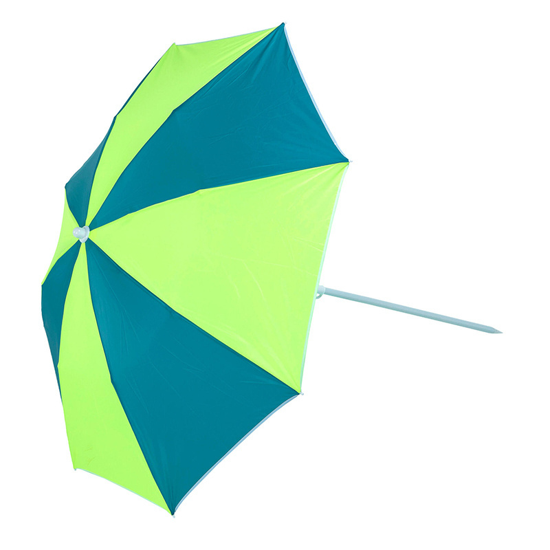 Good quality 4 part replacement umbrella pole small sunbrella beach umbrella 1.6m polyester fabric sun parasols