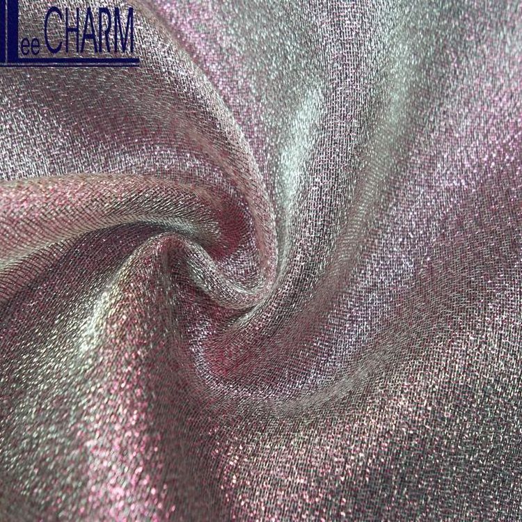 LCSH071 Taiwan Polyester Nylon Shimmer Organza Fabric