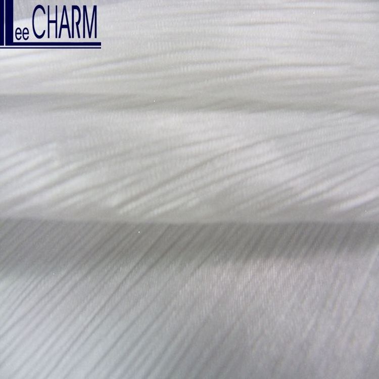 CTR Taiwan 100% Polyester Crinkle Fabric for Artificial Flowers And Leaves And Christmas Decoration