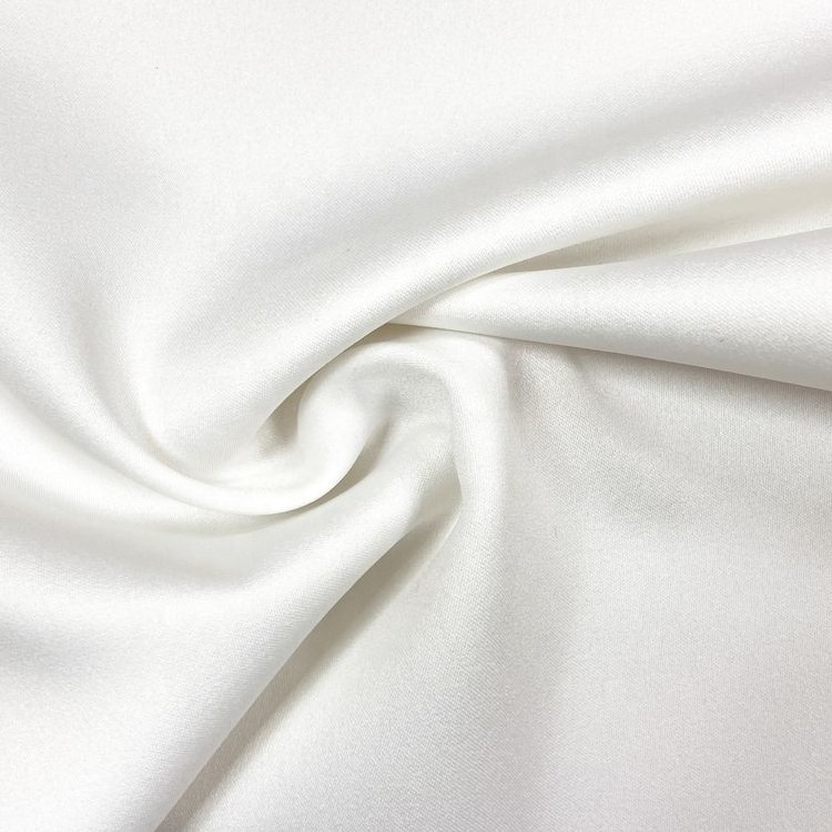 LCJI009 Taiwan 98% Polyester 2% Spandex Satin Twill Dress Fabric