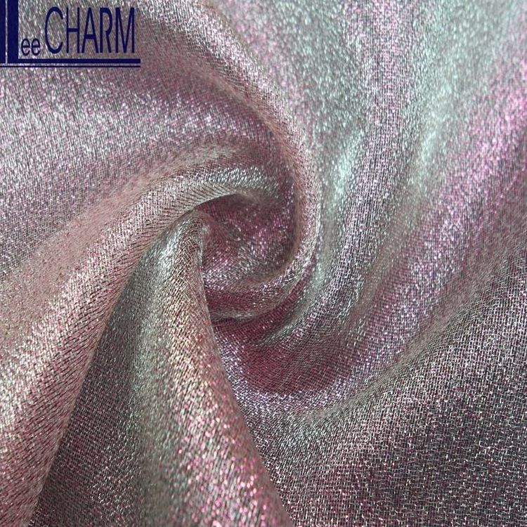 LCSH071 Taiwan Polyester Nylon Shimmer Organza Fabric