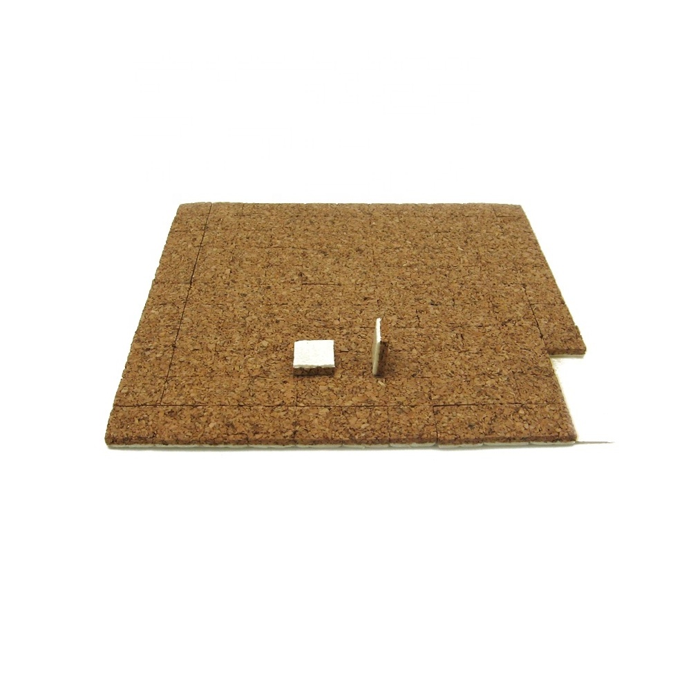 Cork Distance Separator Protector Spacer Shipping Pads for Glass 15*15*3mm cork + 1.5mm Foam