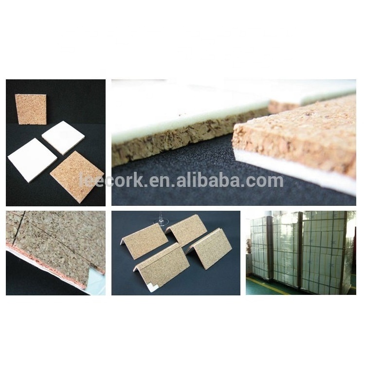 Cork Distance Separator Protector Spacer Shipping Pads for Glass 15*15*3mm cork + 1.5mm Foam