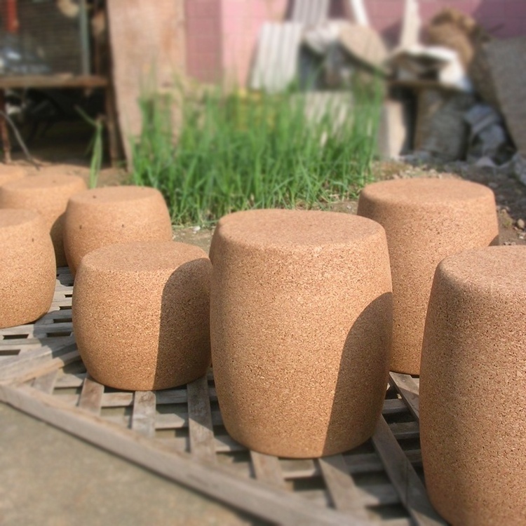 Cork Stool Made Solid Composition Cork, Makes The Perfect Addition as a Bar Table, Bar Stool