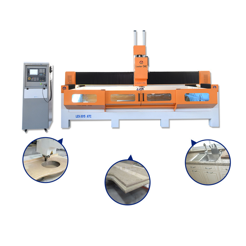 Stone Machinery High Speed Manual And Automatic Stone Countertop Cutting  Machine With Stone Cutting Blade