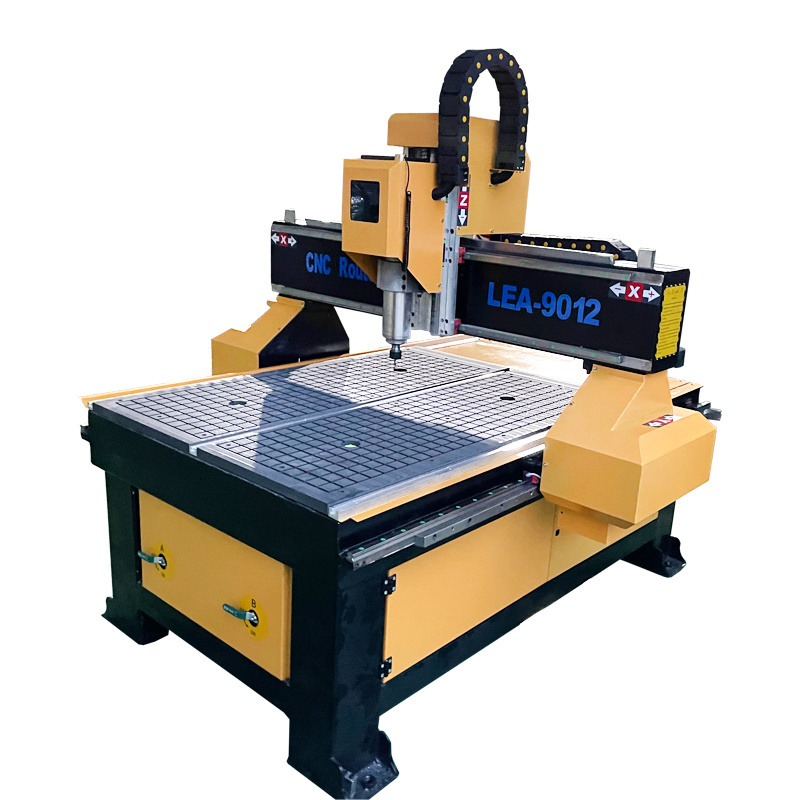 China hot selling single head woodworking CNC machine 9012 1212 furniture making engraving and cutting CNC milling machine