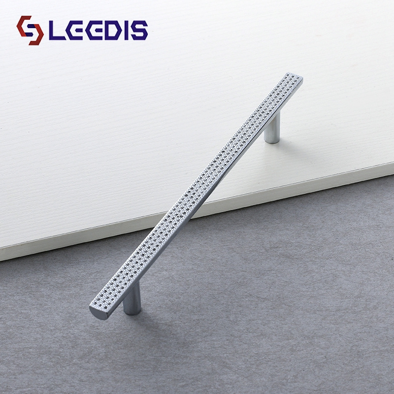 LEEDIS Wholesale furniture hardware accessories handle new design cheap zinc alloy kitchen cupboard handles