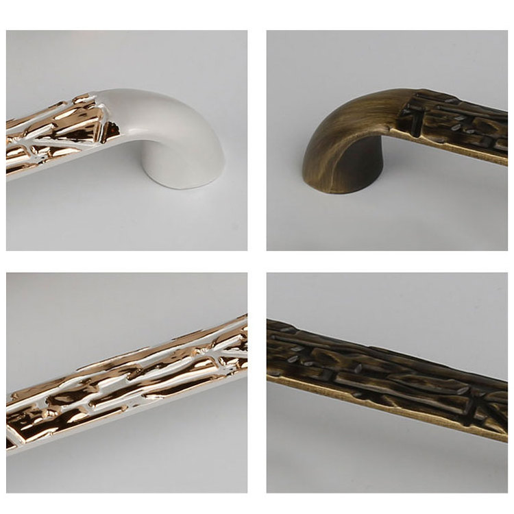 LEEDIS Wholesale hardware furniture decoration handle funky elegance coffee zinc alloy dresser drawer handle hardware