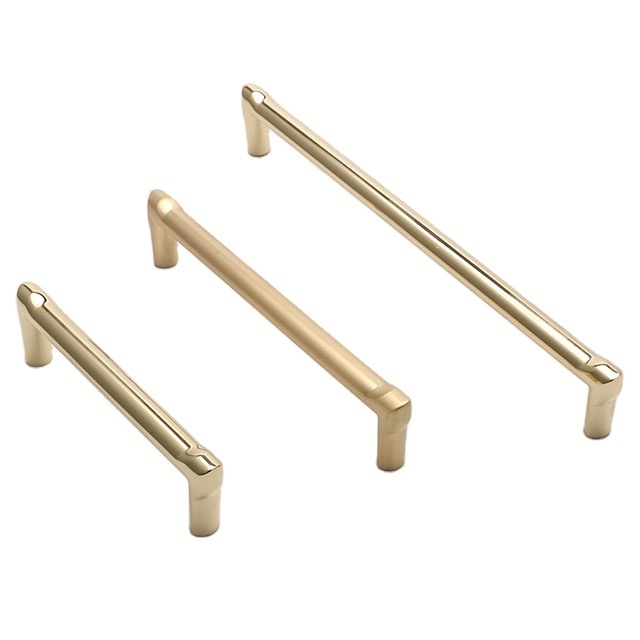 Simple Zinc Alloy Long Bedroom Wardrobe Door Handle Pulls Cabinet Handle Office Furniture Handle Pulls