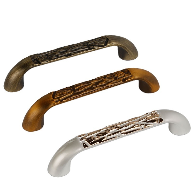 LEEDIS Wholesale hardware furniture decoration handle funky elegance coffee zinc alloy dresser drawer handle hardware