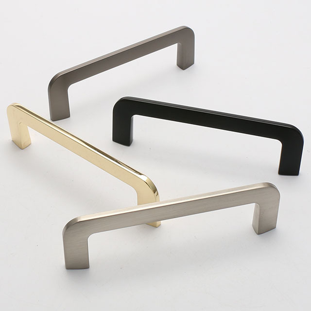 Modern Design Cabinet Handle Zinc Alloy Closet Door Handle Kitchen Cupboard Drawer Pulls Furniture Handle