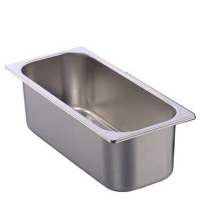 Stainless steel Ice Cream Container/  Gelato Pan to store your delicious ice cream