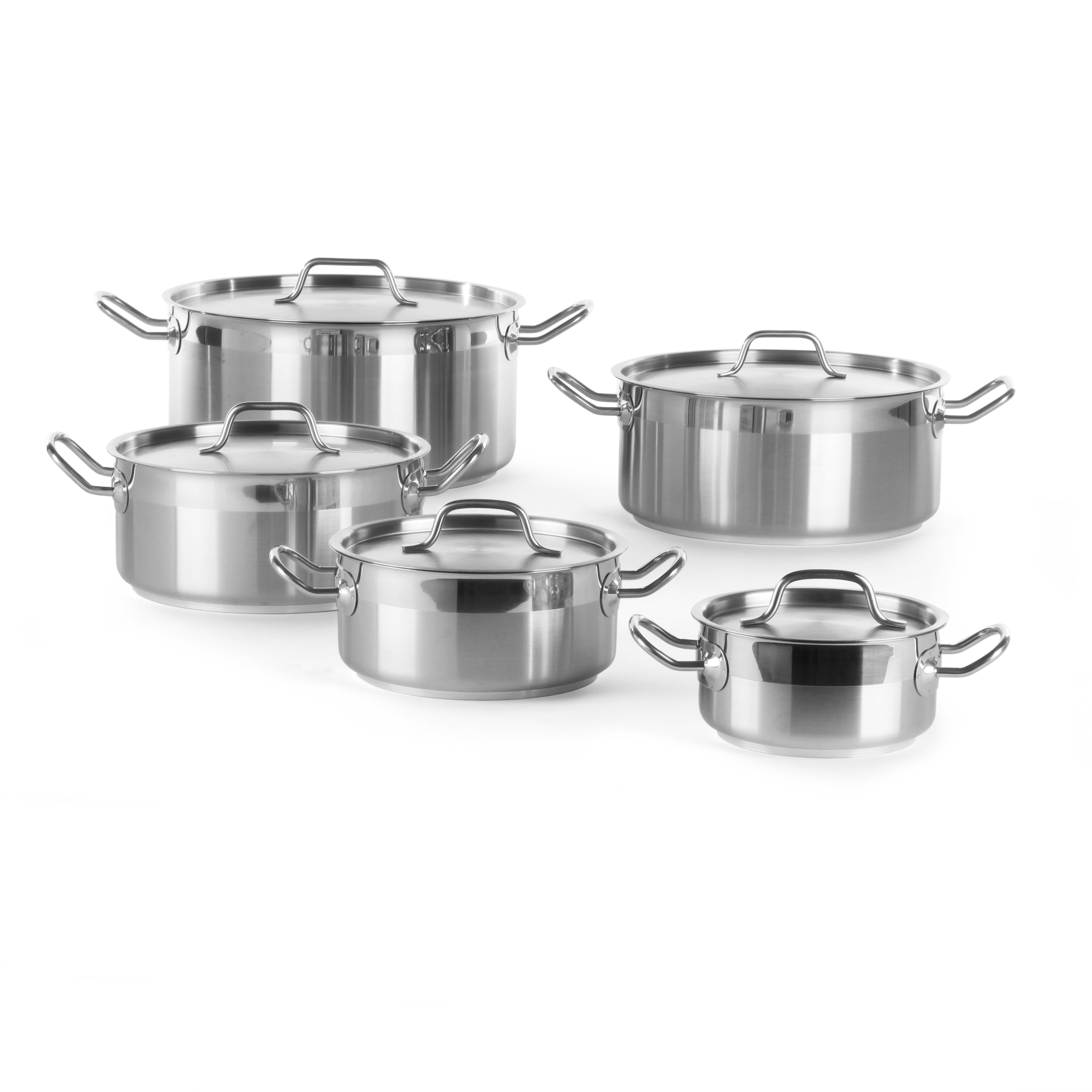 NSF listed majestic stainless steel kitchen queen cooking pot cookware set for restaurant