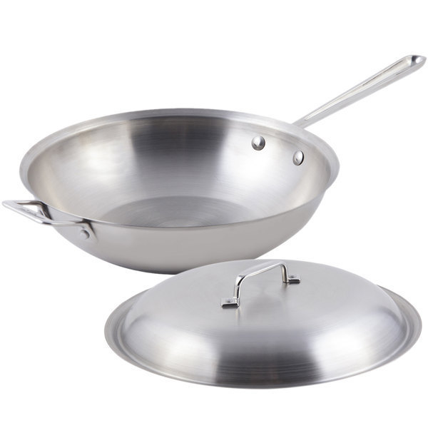 Leegin Factory Hot Sale stainless steel wok pan