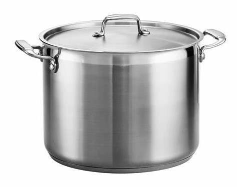 NSF listed clad & induction bottom inox stainless steel casseroles for restaurant