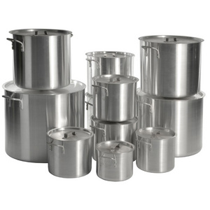 NSF & Induction Commercial stainless steel large stock pot for restaurant