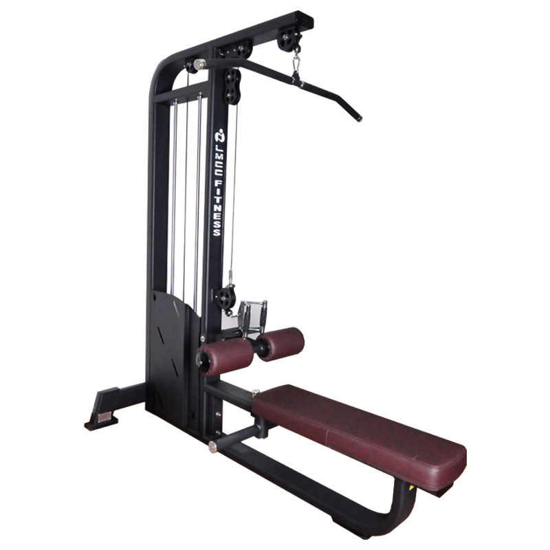 LMCC High Quality Gym Equipment Fitness Lat Pulldown Fitness Machine Commercial Lat Pulldown Seated Low Row Machine