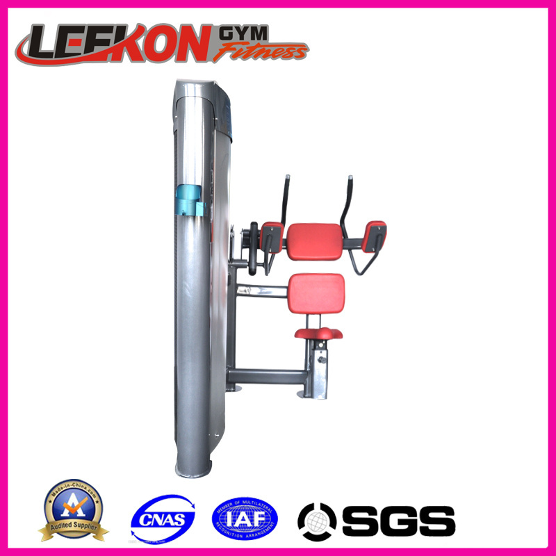 Leekon Seated Abdominal Machine Abdominal Muscle Strength Trainer Gym Equipment Commercial Abdominal Crunch Exercise Machine