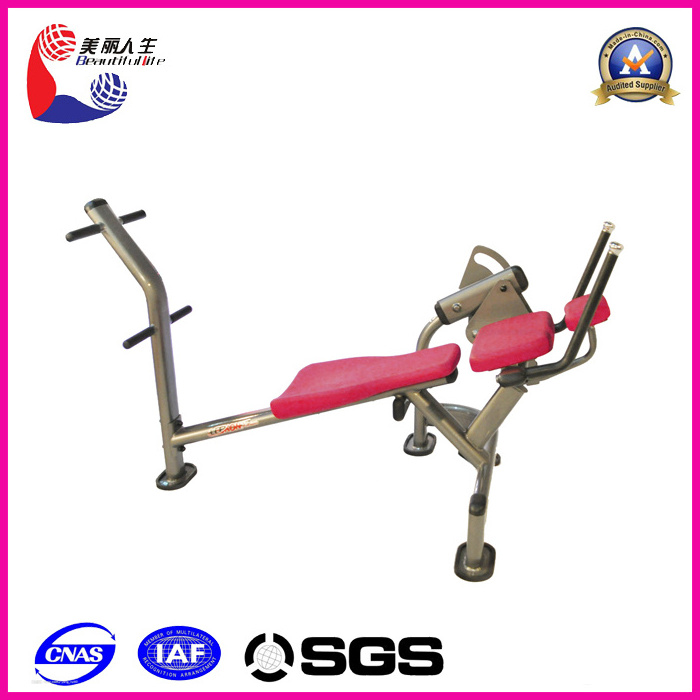 Leekon High Quality Rolling Abdominal Machine Belly Exercise Equipment AB Crunch Bench Commercial Crunch Weight Bench