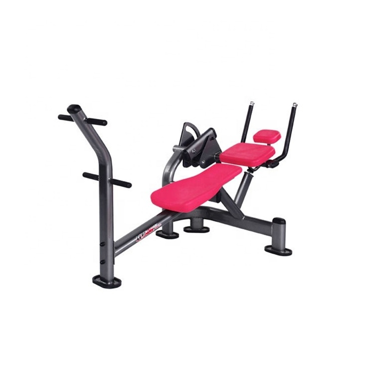 Leekon High Quality Rolling Abdominal Machine Belly Exercise Equipment AB Crunch Bench Commercial Crunch Weight Bench