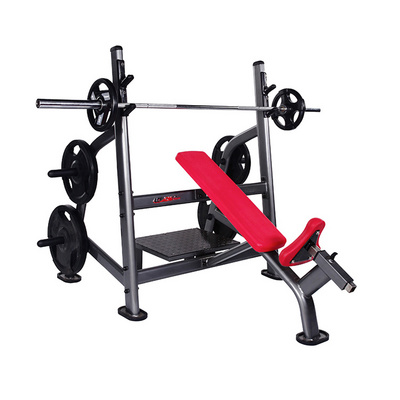 Leekon Professional Body Building Machine Incline Bench Press Gym Equipment Commercial Incline Adjustable Bench