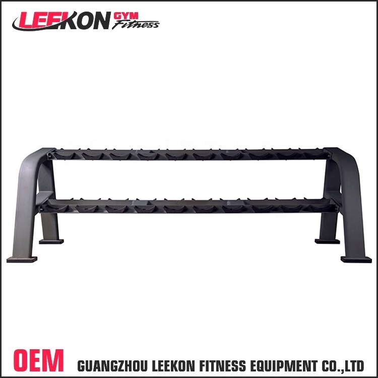 LMCC High Quality Professional Gym Equipment Gym Dumbbell Rack 10 Pairs Dumbbell Set with Rack