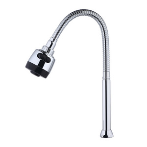 Leelongs Universal Stainless Steel Kitchen faucet Chrome Kitchen Water Tap Faucet