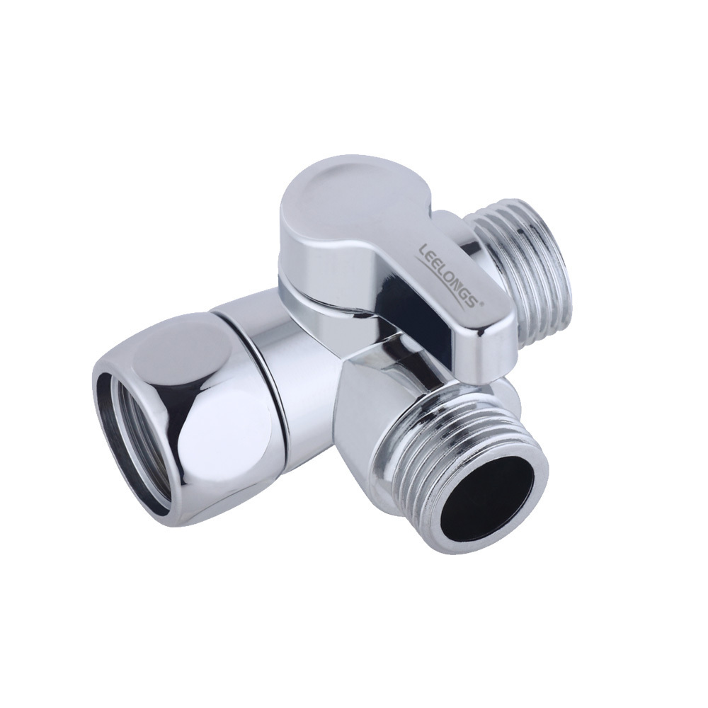 Adjustable ABS Plastic Shower Water Diverter Valve