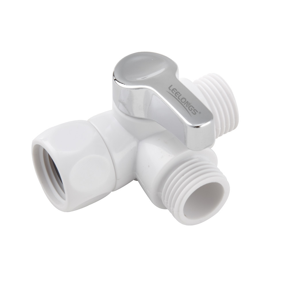 Adjustable ABS Plastic Shower Water Diverter Valve