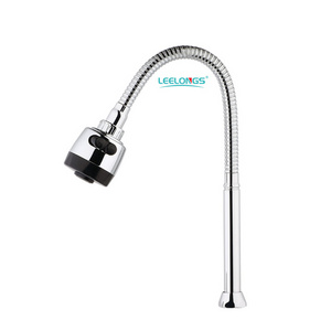 360 omnibearing fixed flexible pipe ABS Kitchen Faucet Spout