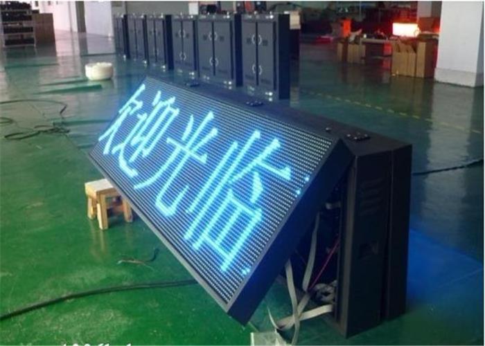 programmable flexible moving message led sign p7.625 LED SMD RGB scrolling led name badge