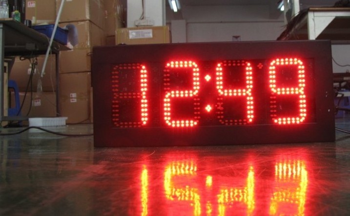 digital clock large display led 6 Digit 6 Inch 8 inch 7 Segment Led Display for the led number clock