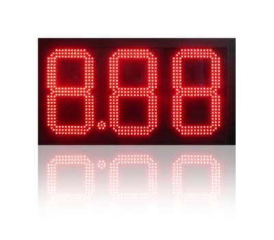 rf remote control led gas price signs Wholesale Price led petrol price sign gas station 12inch digital number Sign