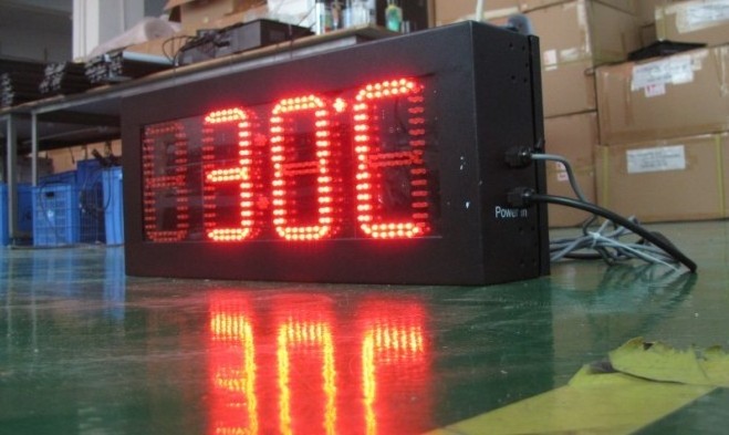 digital clock large display led 6 Digit 6 Inch 8 inch 7 Segment Led Display for the led number clock