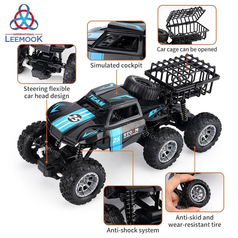 Leemook  Carro De Juguete radio control toy short-course truck toy rc monster truck off road climbing rc car