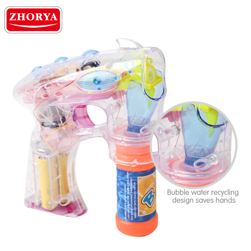 best price soap gun wholesale kids bubble gun with led flash