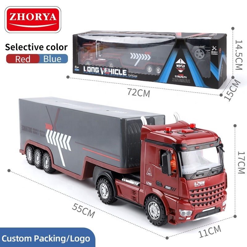 2.4G Remote Control Container Truck Toy Tractor Trailer Truck Radio Control Toy rc truck and trailer