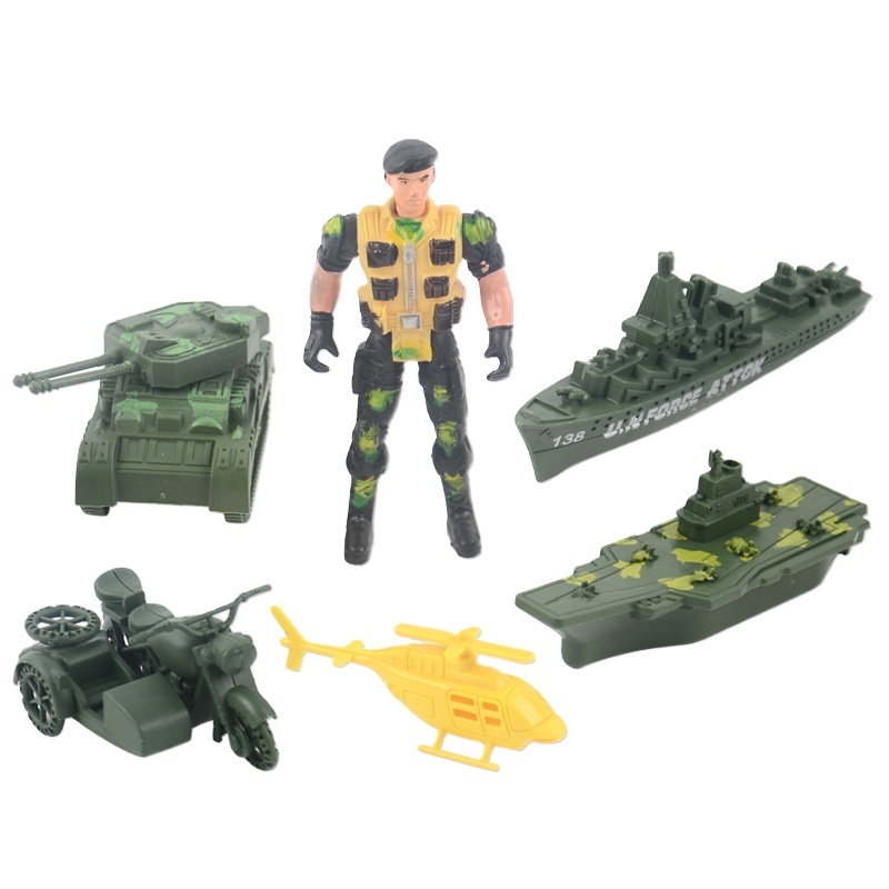 Leemook cheap plastic bulk military army soldier toy play set