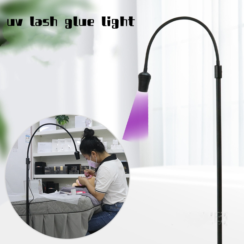 5W 10W UV lash led uv lash light floor uv lamp for eyelash extension fast dry lash glues