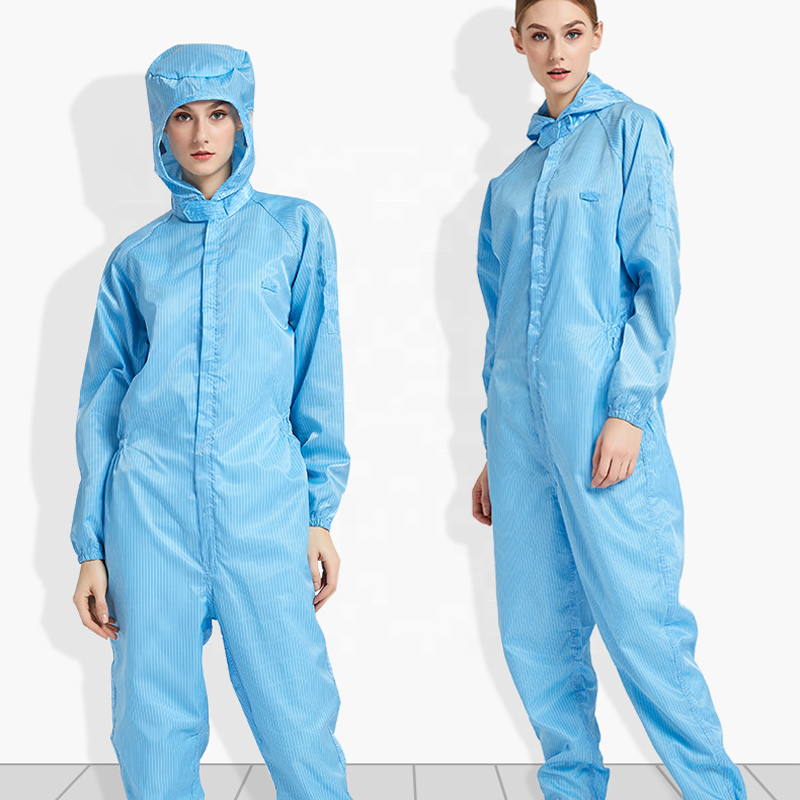 Leenol 	 esd coverall antistatic suit	 esd coverall suit coverall working uniform