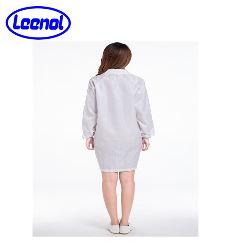 LN1560101 Laboratory Coat ESD Cleanroom Garment Antistatic Gown