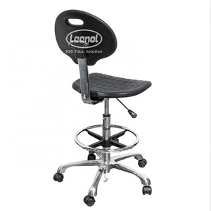 Leenol -1543861A Adjustable ESD Office Chair Workbench Chair Ergonomic Anti-Static Chairs With Footrest