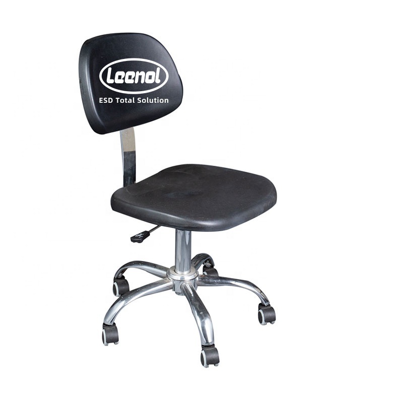 Leenol -1543861A Adjustable ESD Office Chair Workbench Chair Ergonomic Anti-Static Chairs With Footrest