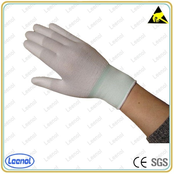 ESD Finger fit PU Glove Finger fit PU Glove